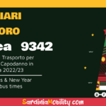 Corse Festive tra Cagliari e Nuoro per Natale e Capodanno 2022-23