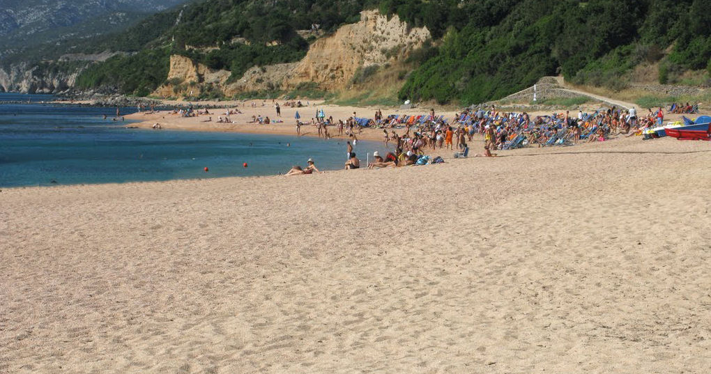 Spiaggia Palmasera a Cala Gonone, Dorgali