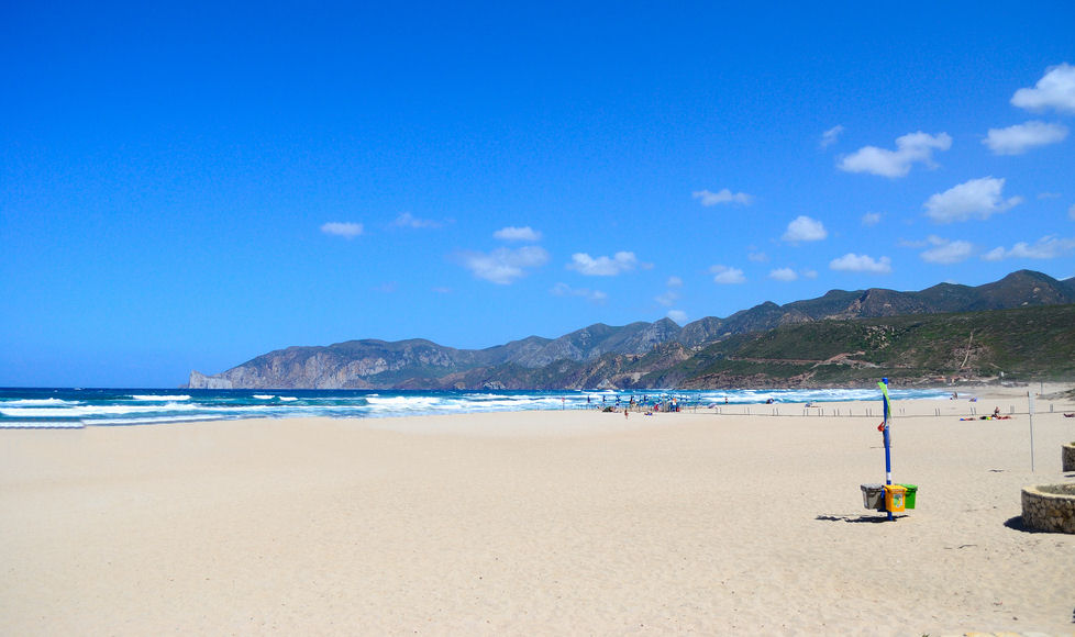 Spiaggia Plag’e Mesu, Gonnesa
