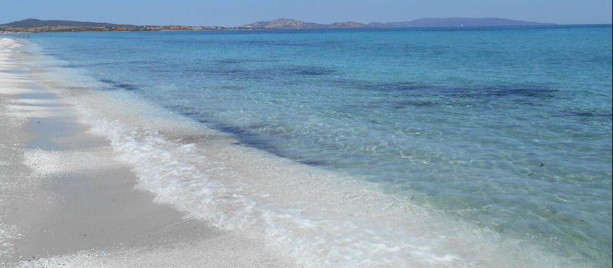 La Spiaggia di Punta Elice ad e acque cristalline, Stintino