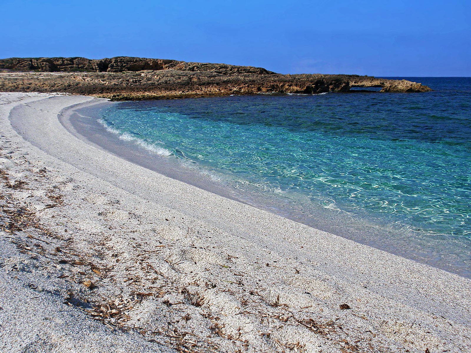Spiaggia Is Aruttas, Cabras