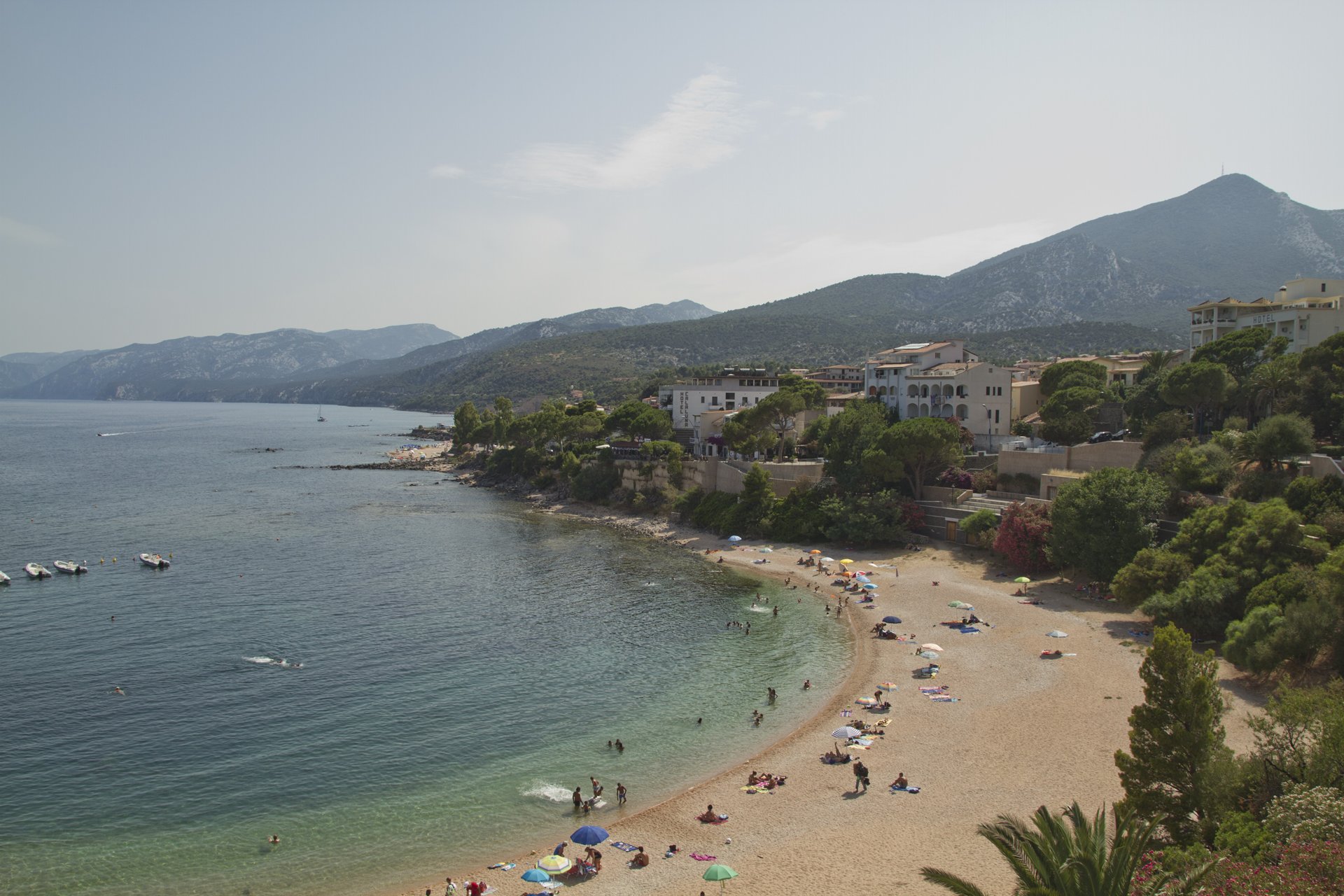 Spiaggia Palmasera a Cala Gonone, Dorgali