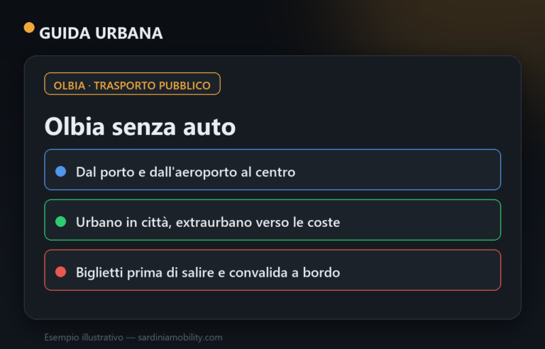 Muoversi a Olbia con i mezzi pubblici: guida pratica per chi arriva